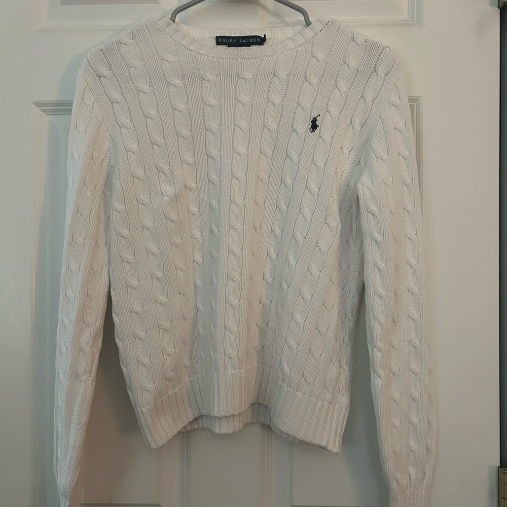 White Ralph Lauren sweater